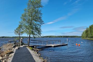 Haimion uimarannan laituri