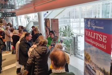 Uudenkaupungin esittelypiste K50 messuilla