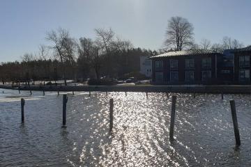 Maaliskuinen kaupunginlahti