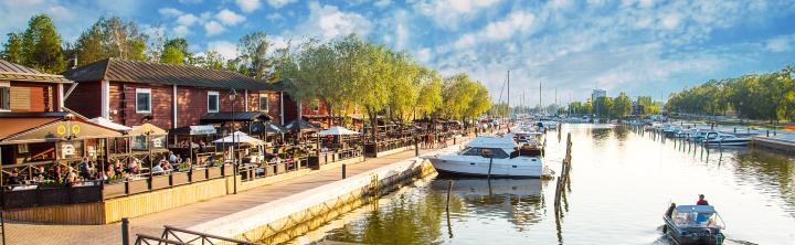 Kaupunginlahti ja rantabulevardi