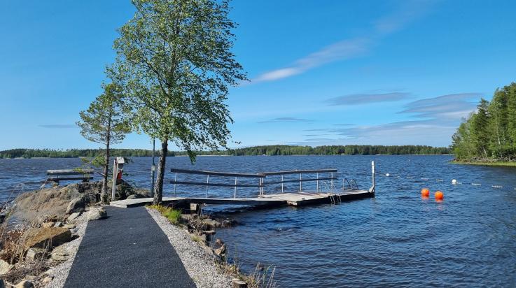 Haimion uimarannan laituri