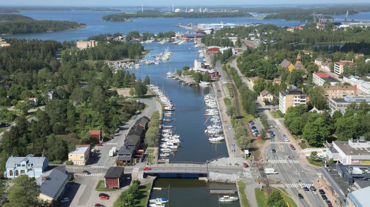Uusikaupunki ilmakuva