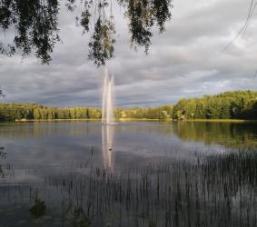 Ruokolanjärven suihkulähde